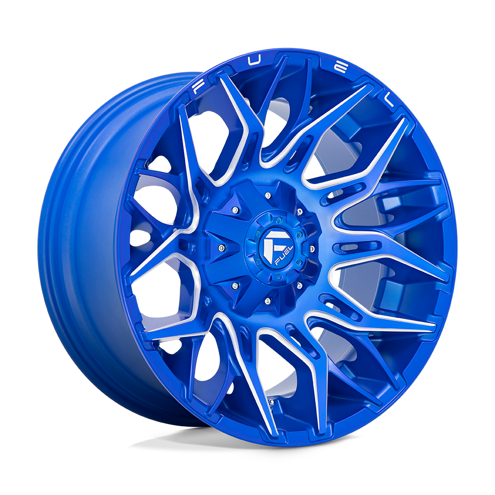 Fuel Twitch 20" 9J ET1 6x135/6x139,7 Anodized Blue Milled - obrazek 2