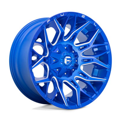 Fuel Twitch 22" 10J ET-18 6x135/6x139,7 Anodized Blue Milled