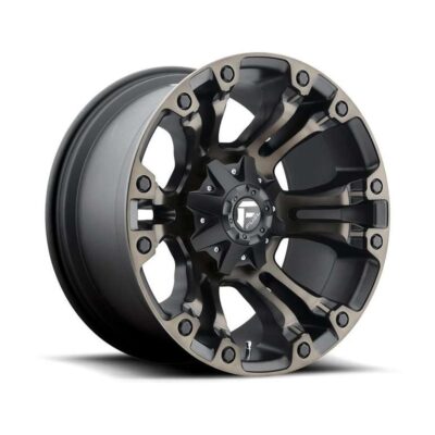 Fuel Vapor 17" 10J ET-18 5X114,3/5X127 Matte Black Double Dark Tint