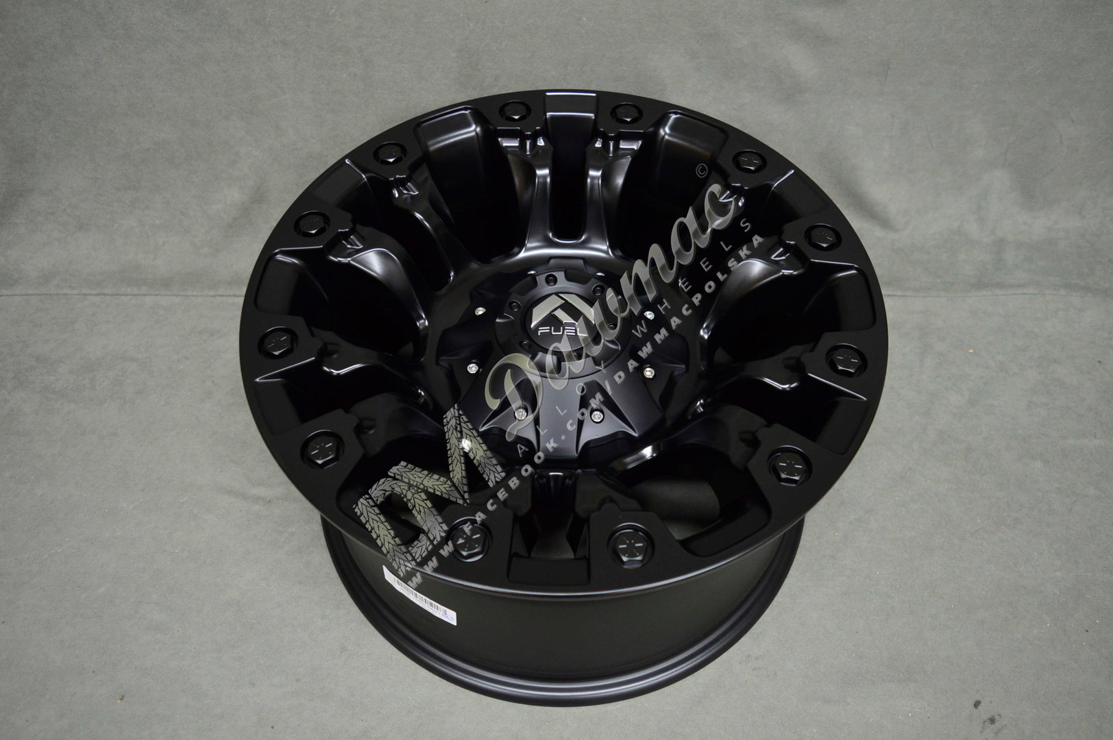 Fuel Vapor 18" 9J ET-12 5x114,3/5x127 Matte Black - obrazek 5