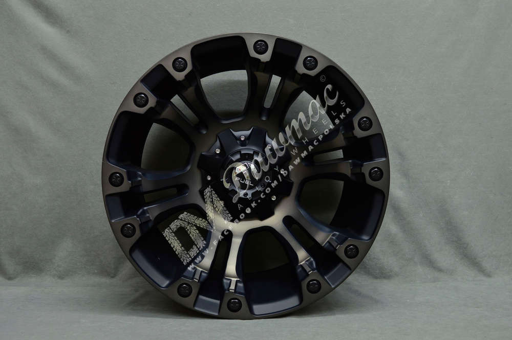 Fuel Vapor 18" 9J ET1 5x114,3/5x127 Matte Black Machined/ Tint Clear