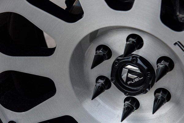 Fuel Vector 18" 9J ET20 5x127 Matte Gunmetal Black Bead Ring - obrazek 7