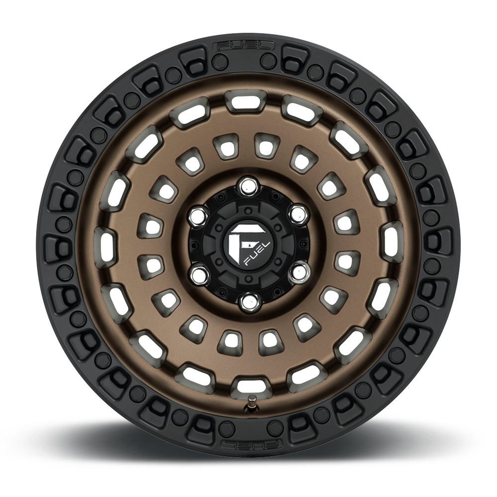Fuel Zephyr 18" 9J ET1 5x127 Matte Bronze Black Bead Ring - obrazek 4