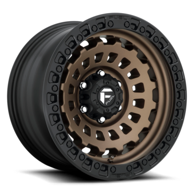 Fuel Zephyr 18" 9J ET1 8x165,1 Matte Bronze Black Bead Ring