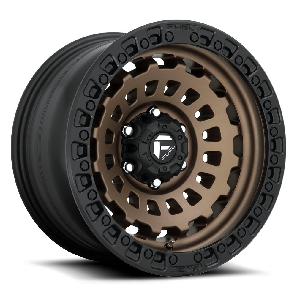 Fuel Zephyr 20" 9J ET1 5x127 Matte Bronze Black Bead Ring