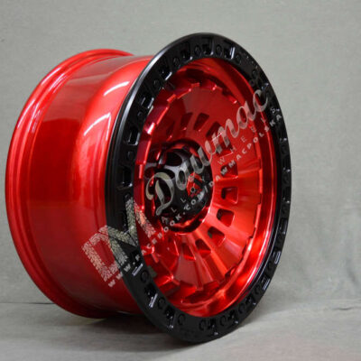 Fuel Zephyr 20" 9J ET20 6x135 Candy Red Black Bead Ring