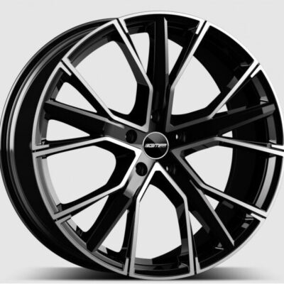 GMP Gunner 21" 9J ET35 5x112 Black Polished