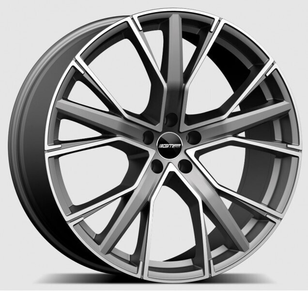 GMP Gunner 20" 9J ET20/ET25/ET33/ET35 5x112 Matt Anthracite Diamond
