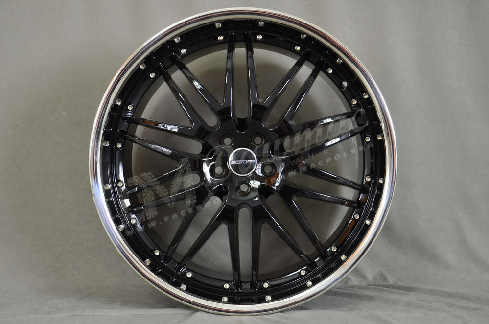 GMP Sport 23" 11J ET55 5x112 Glossy Black Inox Lip