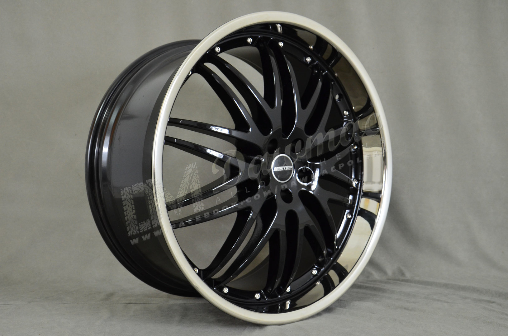GMP Sport 23" 11J ET55 5x112 Glossy Black Inox Lip - obrazek 4