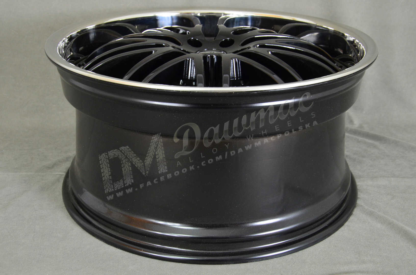 GMP Sport 23" 11J ET55 5x112 Glossy Black Inox Lip - obrazek 6