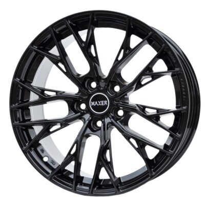 HX042 18" 8J ET40 5x112 Gloss Black