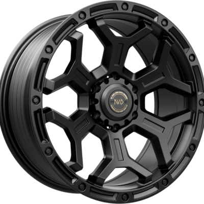 Hawke AWD Diablo 20" 9J ET0 6x139,7 Matt Black