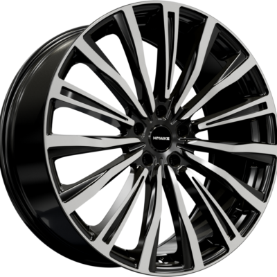 Hawke Chayton 22" 9,5J ET38 5x120 Black Polish