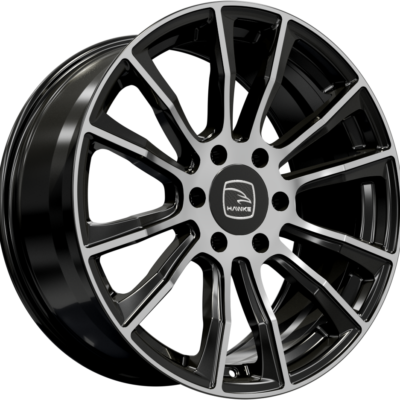 Hawke Denali 20" 9J ET40 6x114,3 Black Polish