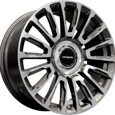 Hawke Dresden 22" 9,5J ET18 5x120 Gunmetal Polish