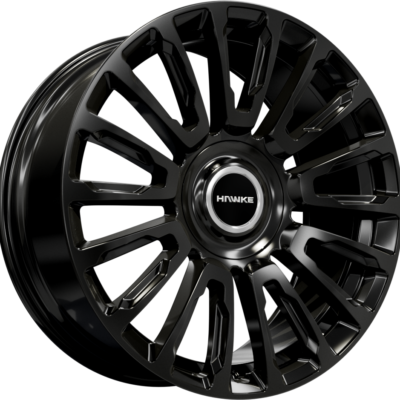 Hawke Dresden 22" 9,5J ET38 5x120 Jet Black