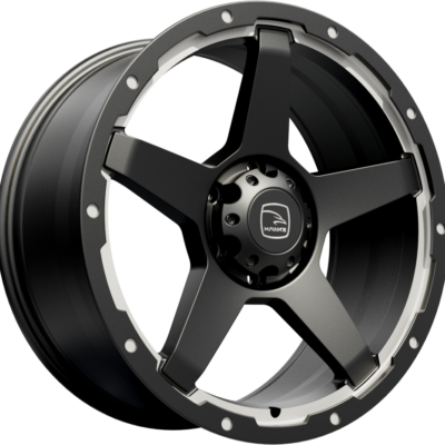 Hawke Eiger 18" 8J ET20 6x139,7 Matt Black & Silver