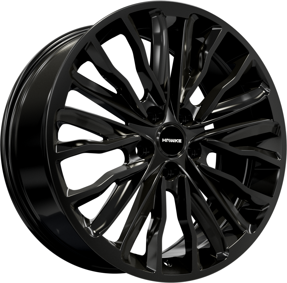 Hawke Harrier 22" 9,5J ET30 5x112 Jet Black
