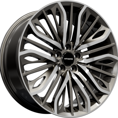 Hawke Vega 22" 9,5J ET30 5x112 Gunmetal Polish