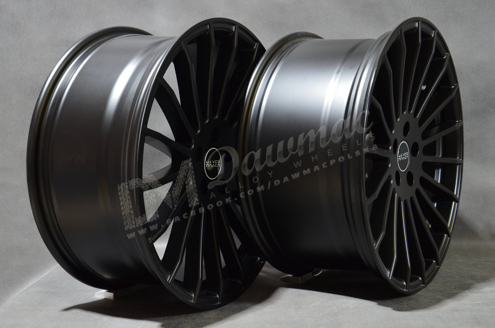 Haxer HX010 19" 8,5J ET33 + 9,5J ET38 5x120 Black Half Matt - obrazek 5