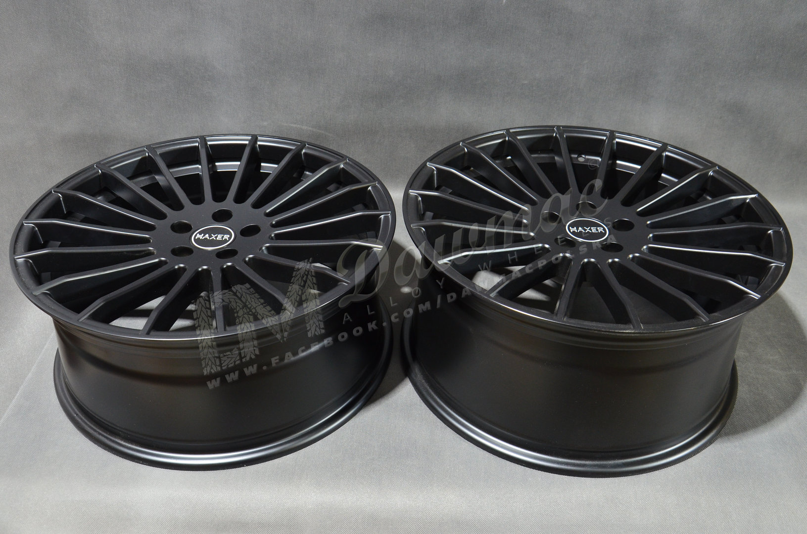 Haxer HX010 19" 8,5J ET33 + 9,5J ET38 5x120 Black Half Matt - obrazek 6