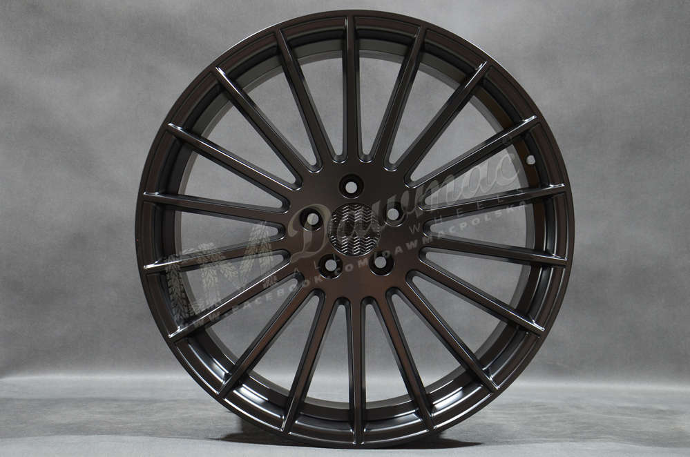 Haxer HX010 20" 9,5J ET37 5x112 Black Half Matt