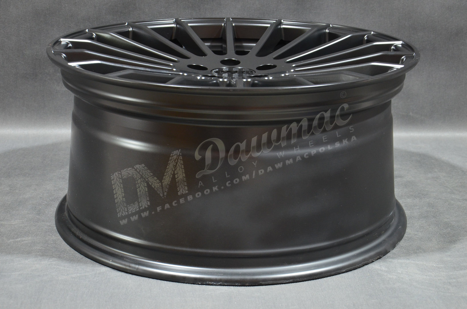 Haxer HX010 20" 9,5J ET37 5x112 Black Half Matt - obrazek 6