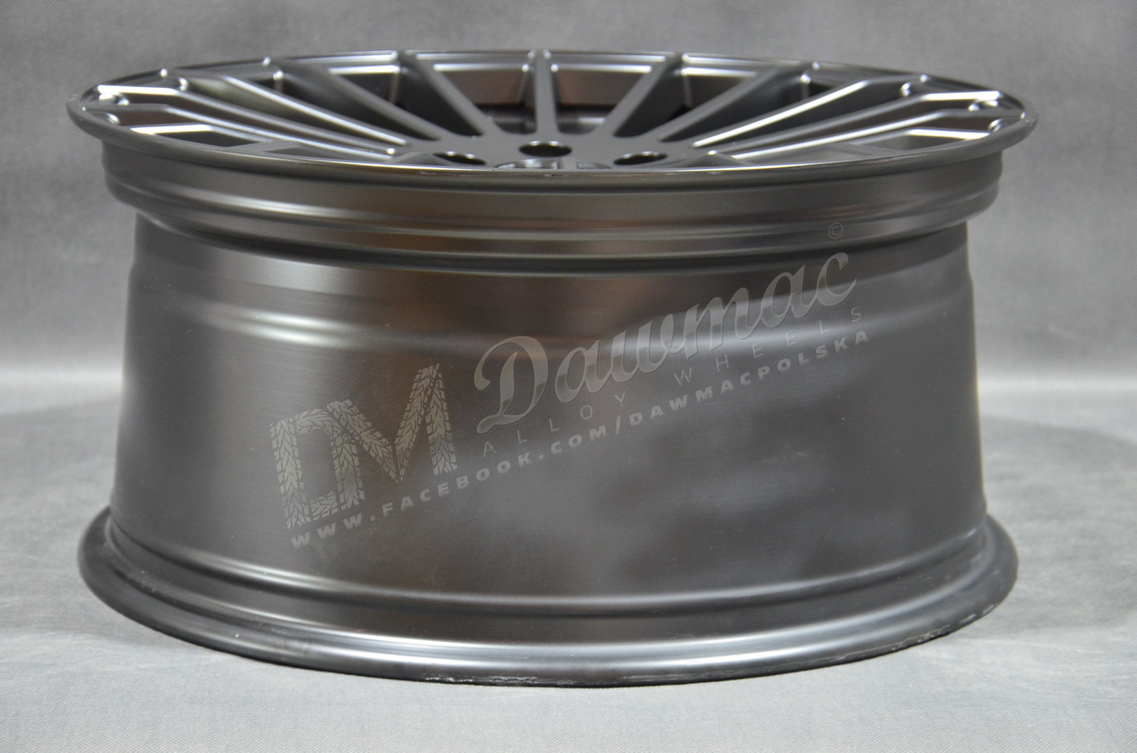 Haxer HX010 20" 9,5J ET37 5x112 Black Half Matt - obrazek 7