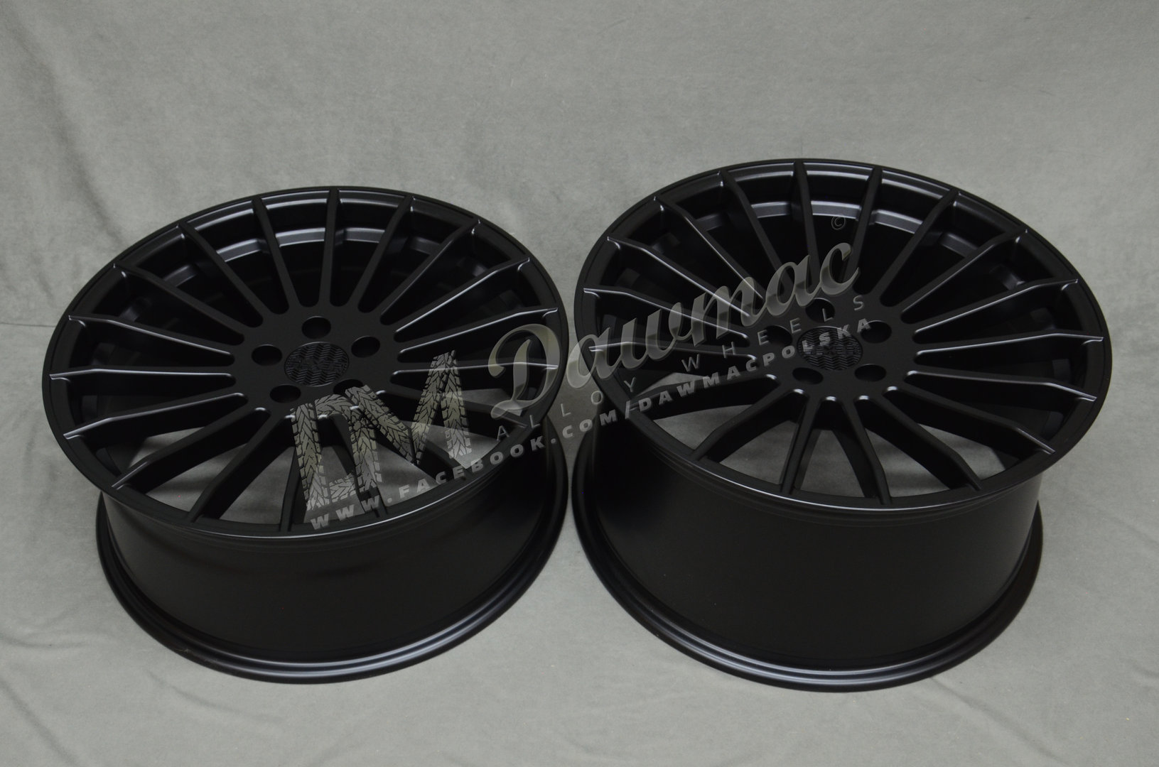 Haxer HX010 20" 8,5J ET33 + 9,5J ET38 5x120 Black Half Matt - obrazek 6