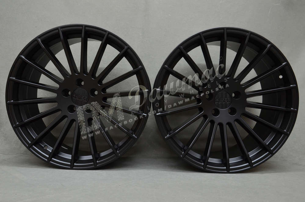 Haxer HX010 20" 8,5J ET35 + 9,5J ET37 5x112 Black Half Matt