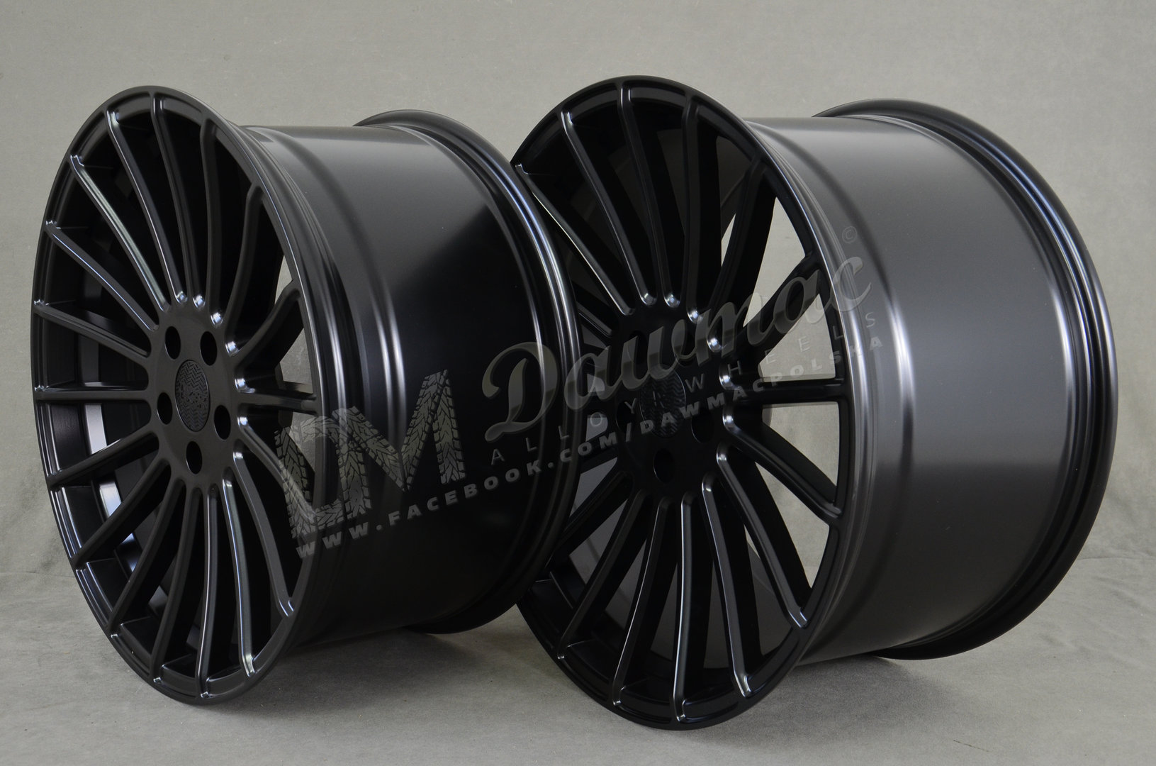 Haxer HX010 21" 10,5J ET40 + 11,5J ET38 5x120 Black Half Matt - obrazek 4