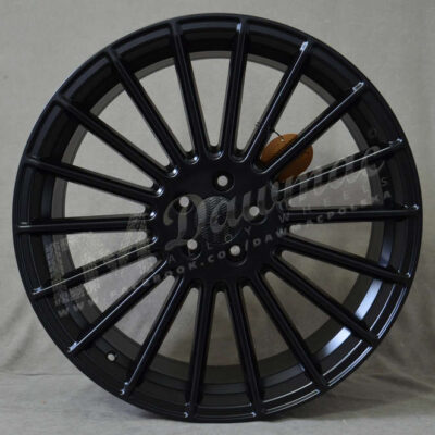 Haxer HX010 21" 10J ET45 5x130 Black Half Matt