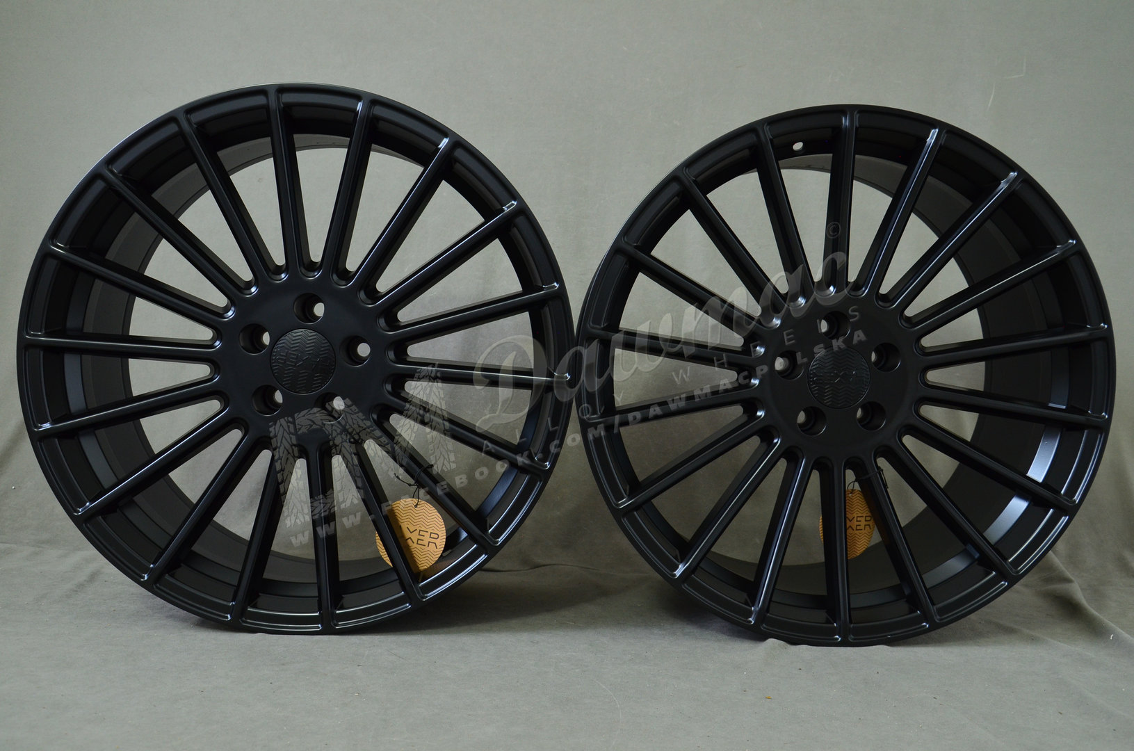 Haxer HX010 21" 9J ET30 + 10,5J ET40 5x112 Black Half Matt - obrazek 2