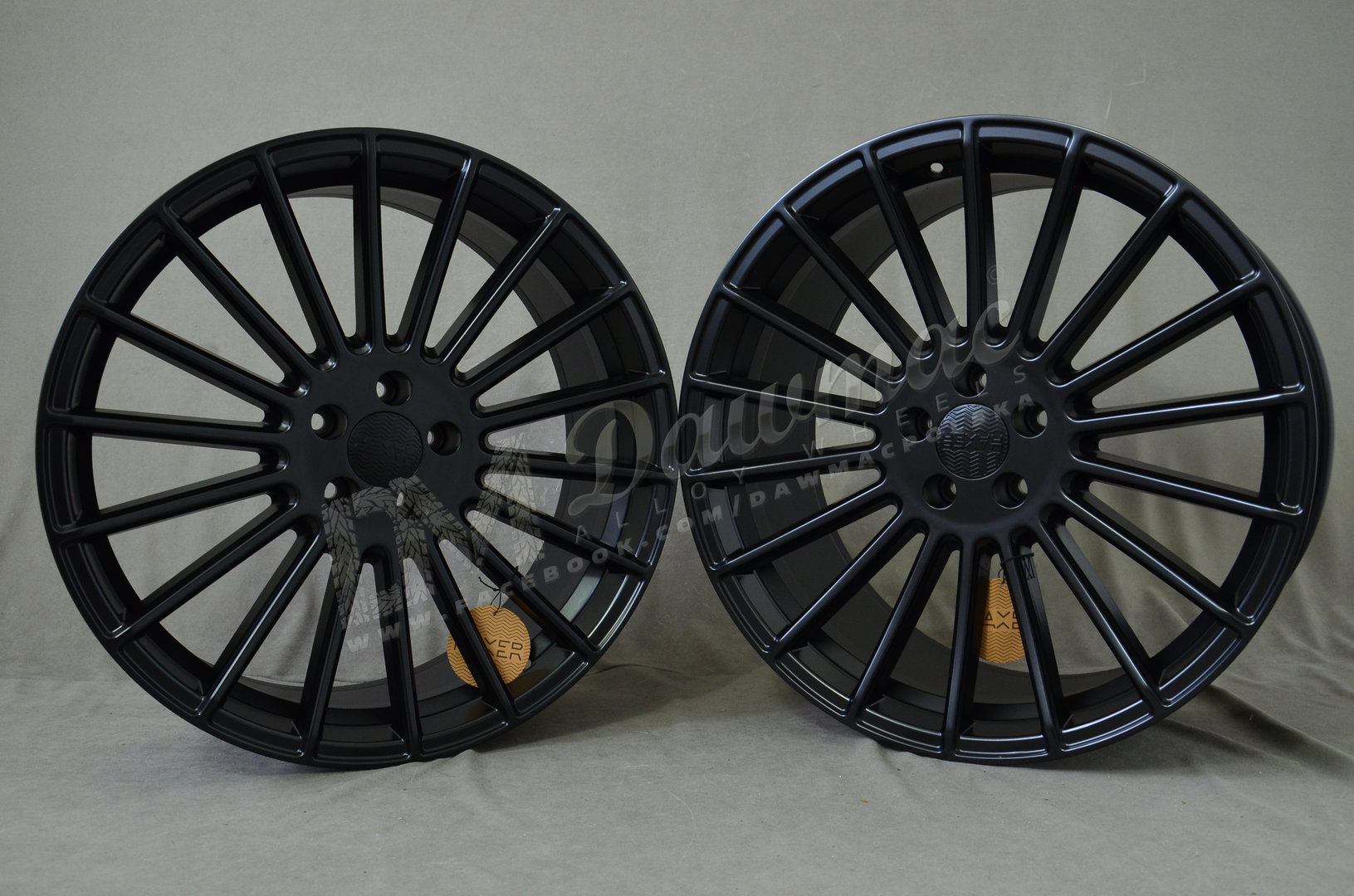 Haxer HX010 21" 9J ET30 + 10,5J ET40 5x112 Black Half Matt - obrazek 3