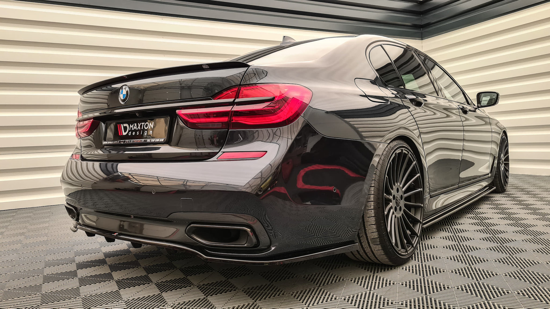 Haxer HX010 21" 9J ET30 + 10,5J ET40 5x112 Black Half Matt - obrazek 8