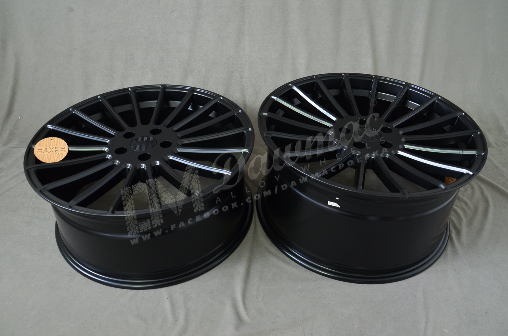 Haxer HX010 21" 9J ET30 + 10,5J ET40 5x120 Black Half Matt - obrazek 6