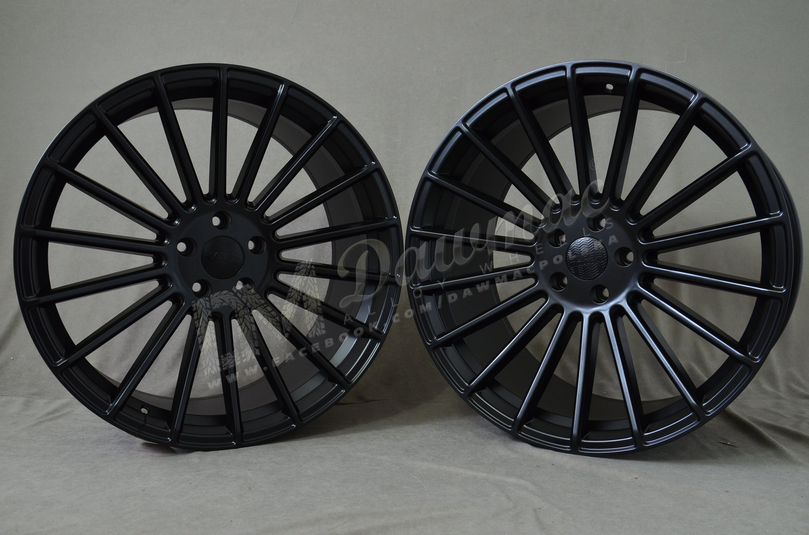 Haxer HX010 22" 10,5J ET40 + 11,5J ET38 5x120 Black Half Matt - obrazek 3