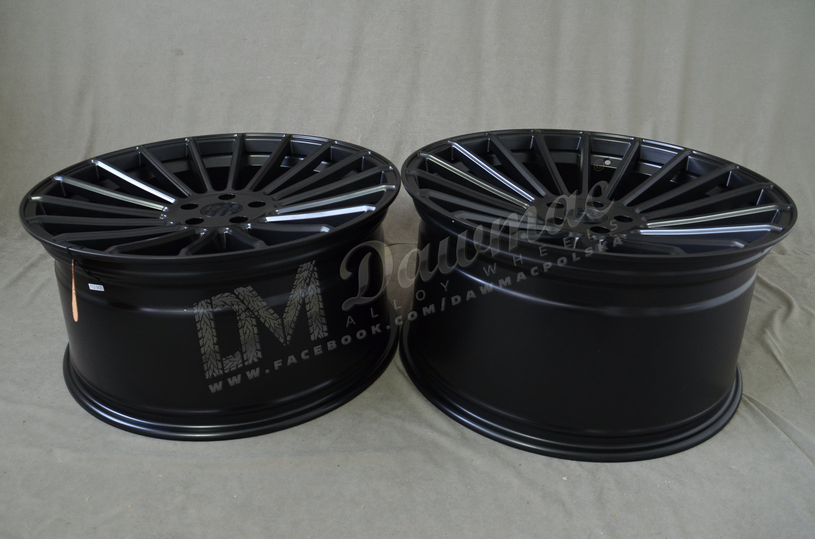 Haxer HX010 22" 10,5J ET40 + 11,5J ET38 5x120 Black Half Matt - obrazek 6