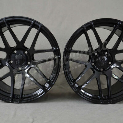 Haxer HX020 19" 9J ET20 + 10J ET15 5x120 Gloss Black