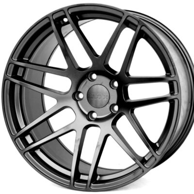 Haxer HX020 19" 9J ET32 5x112 Black Half Matt