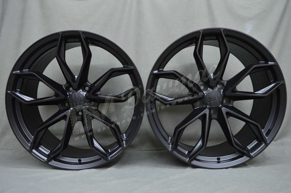 Haxer HX021 21" 10J ET40 + 11J ET38 5x120 Black Half Matt