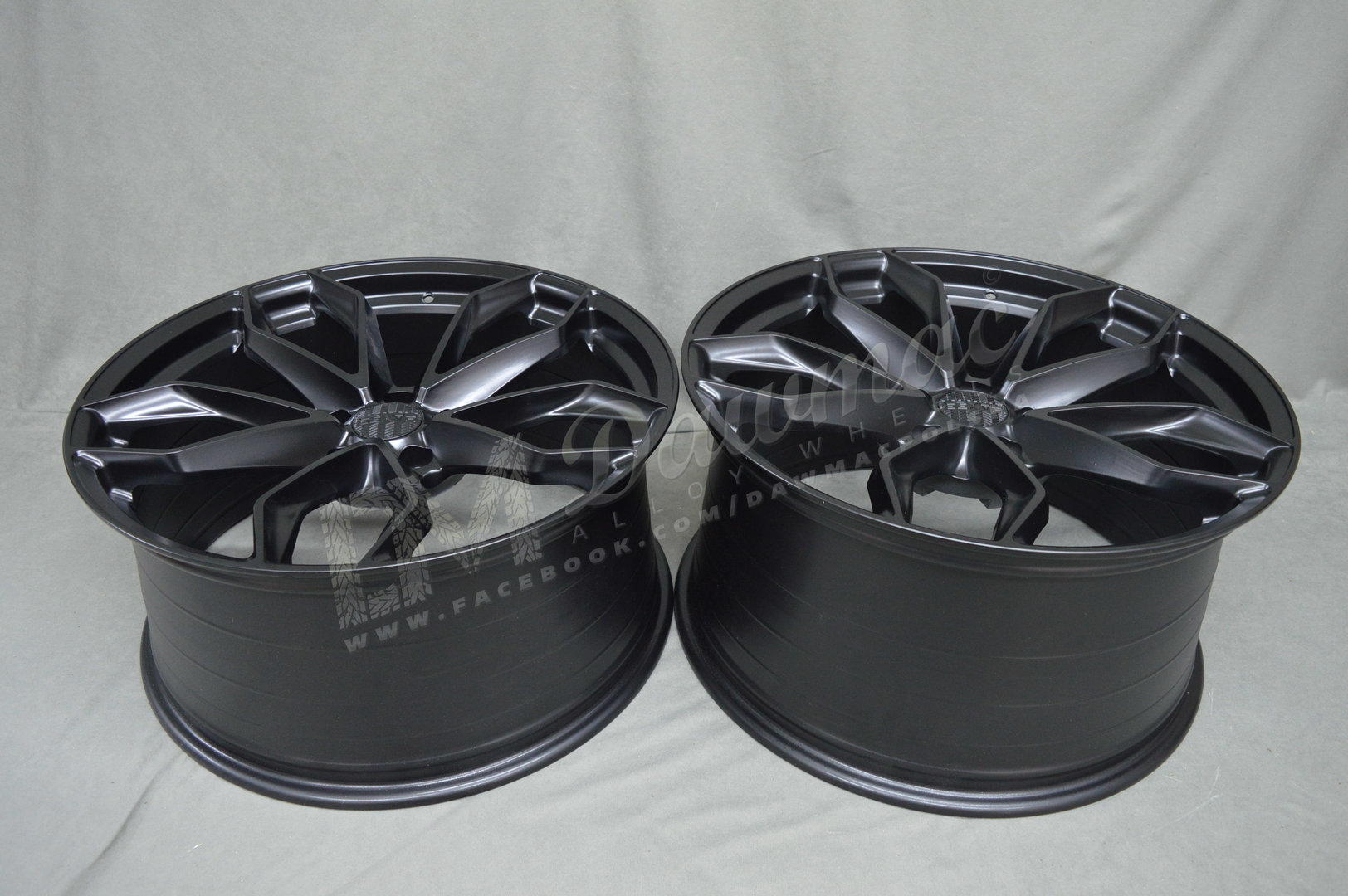 Haxer HX021 21" 10J ET40 + 11J ET38 5x120 Black Half Matt - obrazek 6