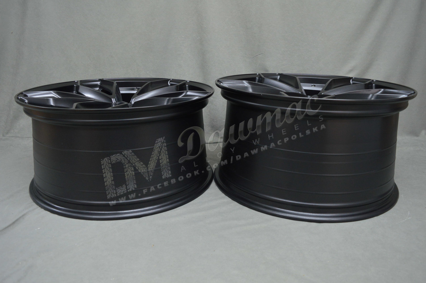 Haxer HX021 21" 10J ET40 + 11J ET38 5x120 Black Half Matt - obrazek 8