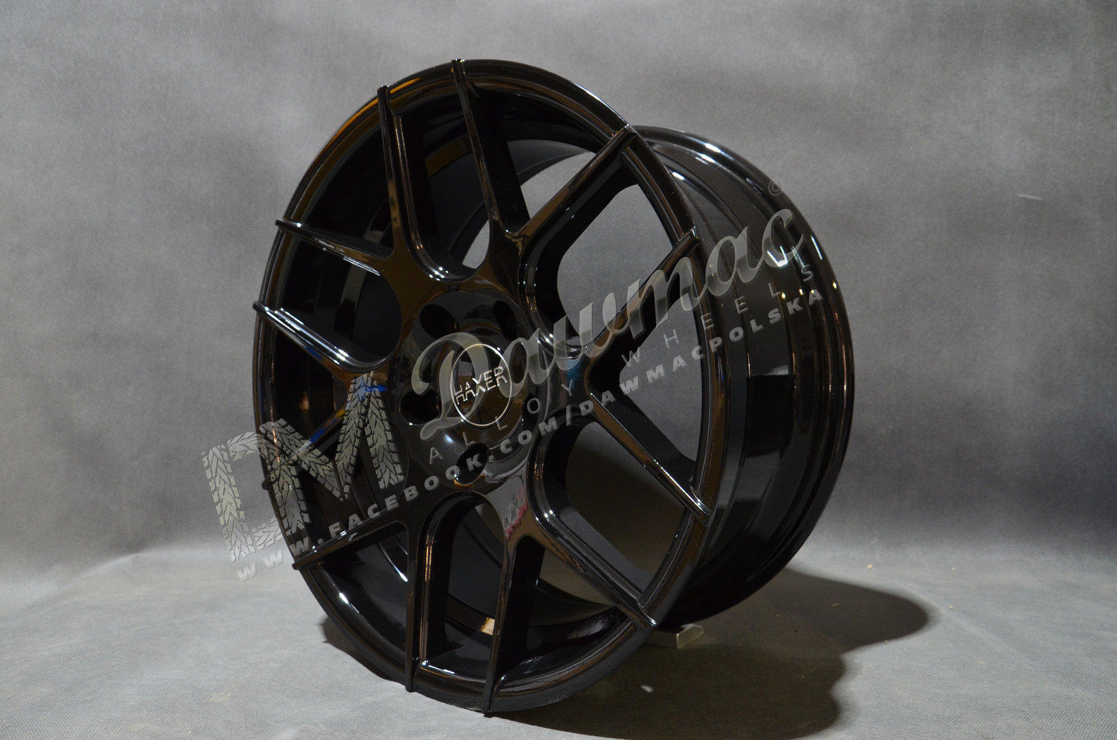 Haxer HX022 17" 8J ET20 5x120 Black - obrazek 4