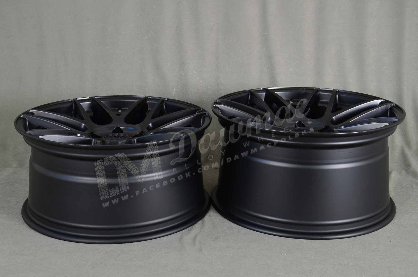 Haxer HX022 19" 9J ET30 + 10J ET30 5x120 Black Half Matt - obrazek 7