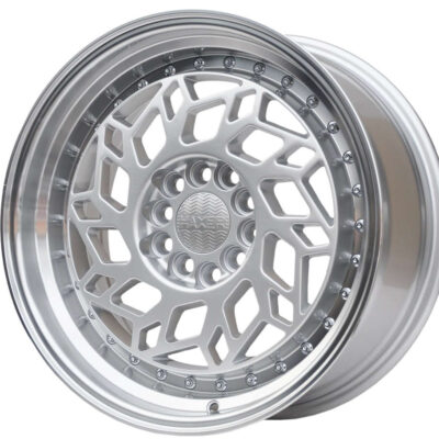 Haxer HX027 17" 8J ET30 5x120 Machined Silver