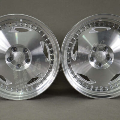 Haxer HX029 18" 9J ET22 + 10J ET22 5x112 Machined Silver