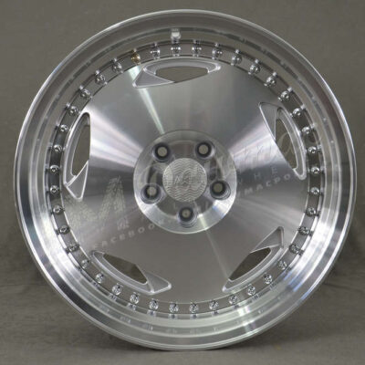 Haxer HX029 18" 9J ET22 5x112 Machined Silver