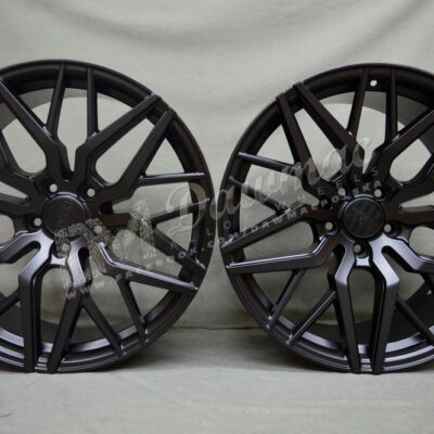 Haxer HX035 20" 8,5J ET33 + 10J ET38 5x120 Black Half Matt